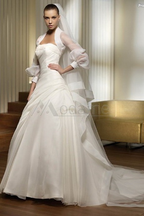 Abito da sposa maniche