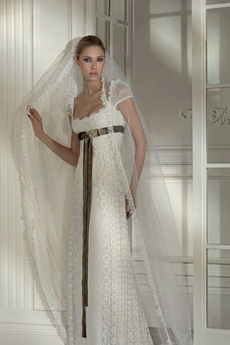 Abito da sposa stile impero