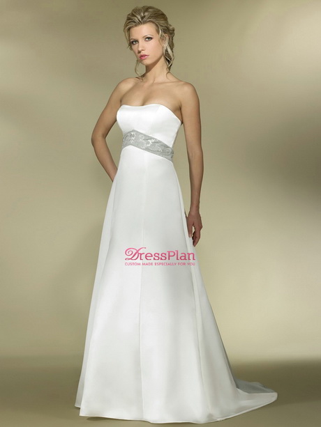 Abito da sposa stile impero