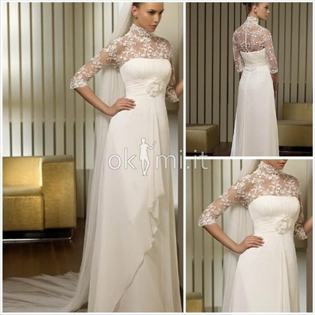 Abito in pizzo sposa