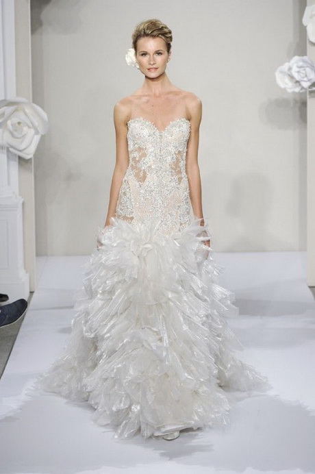 Abito sposa bustino pizzo