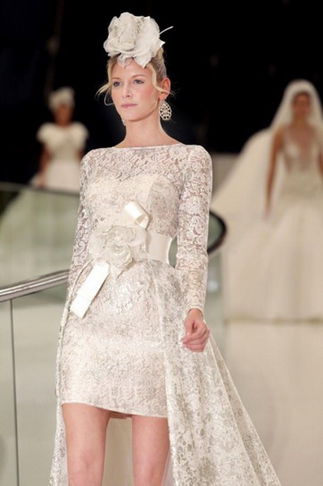 Abito sposa corto 2014