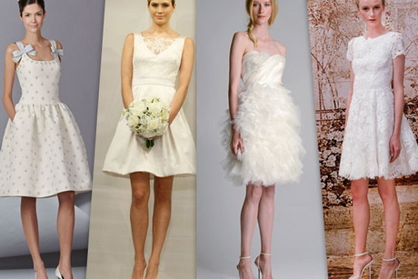 Abito sposa corto 2014