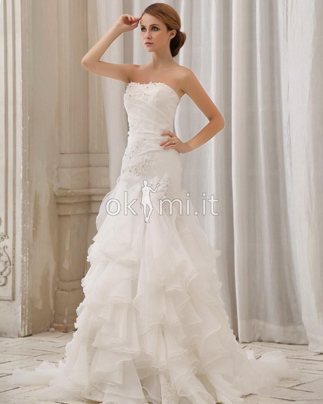 Abito sposa organza