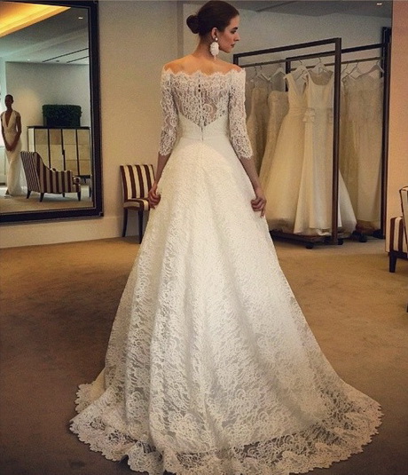 Abito sposa pizzo 2015