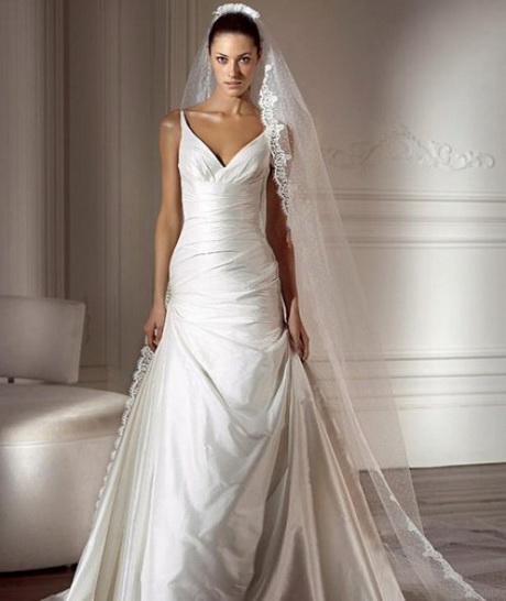 Abito sposa spalline