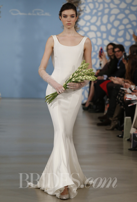 Oscar de la renta bridal 2014