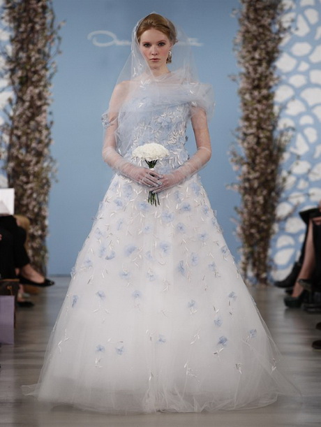 Oscar de la renta bridal 2014