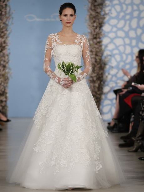 Oscar de la renta bridal 2014