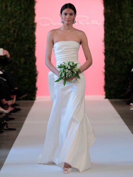 Oscar de la renta bridal 2015