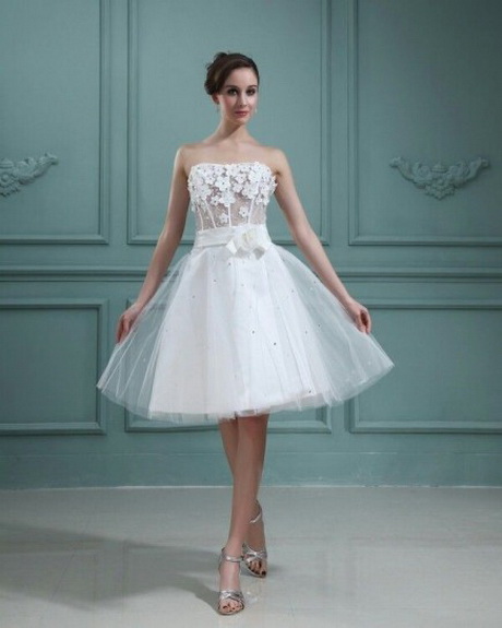 Vestiti da sposa corti 2014