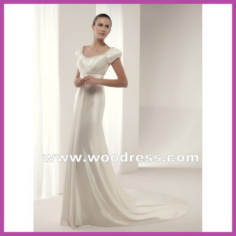 Vestito da sposa raso