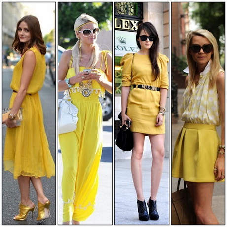 Vestito giallo