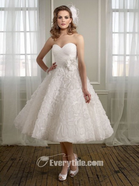 Vestito sposa corto