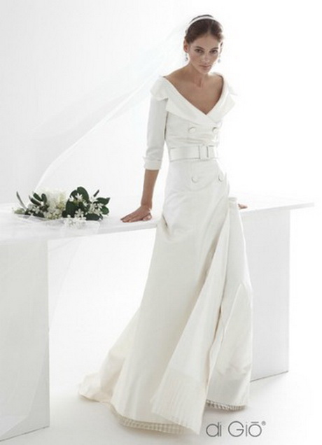 Vestito sposa invernale