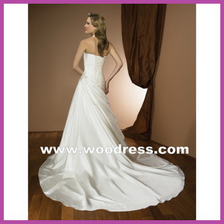 Vestito sposa raso