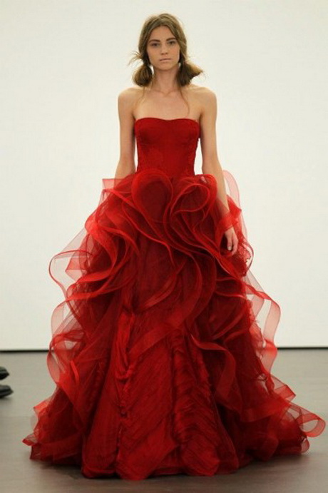 Vestito sposa rosso