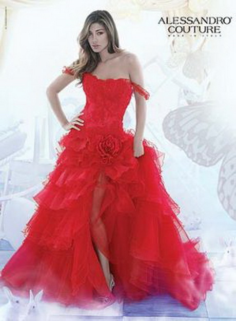 Vestito sposa rosso