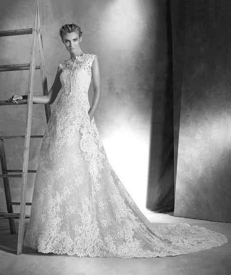 Abito da sposa in pizzo 2016