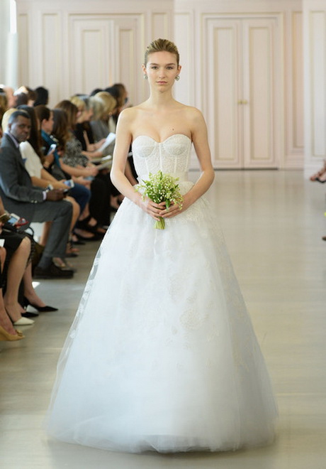 Oscar de la renta bridal 2016