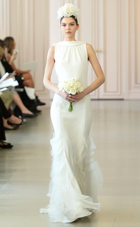 Oscar de la renta bridal 2016