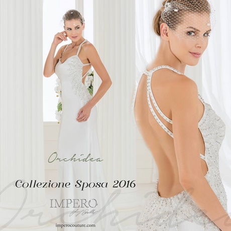 Abiti da sposa impero couture 2018