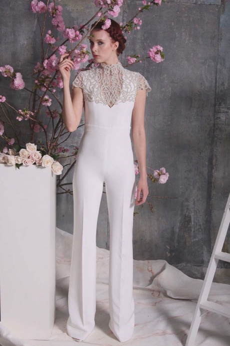 Abiti da sposa pantaloni 2018