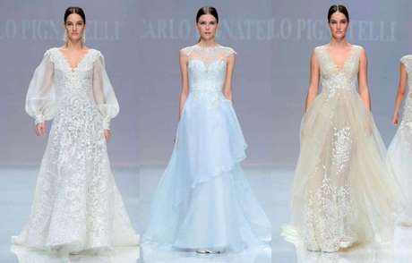 Abiti da sposa 2019 colorati