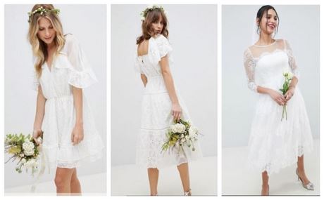 Abiti sposa corti 2019