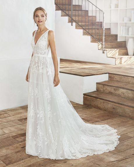 Abiti sposa 2020 rosa clarà