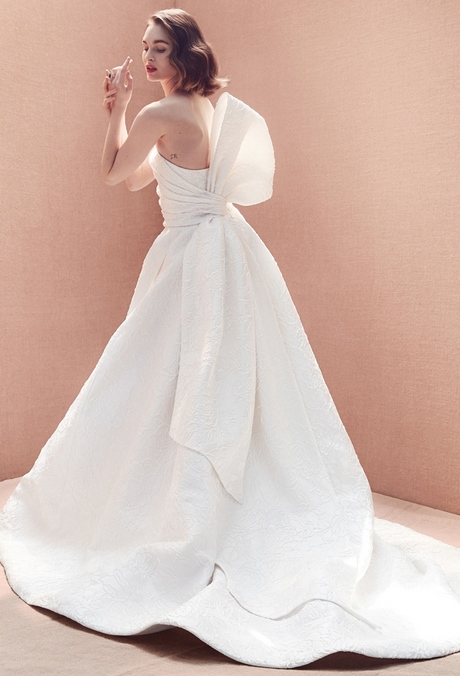 Oscar de la renta bridal 2020