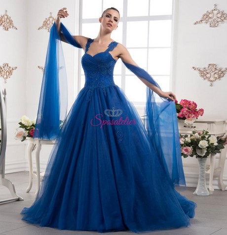 Abiti da sposa in pizzo colorati