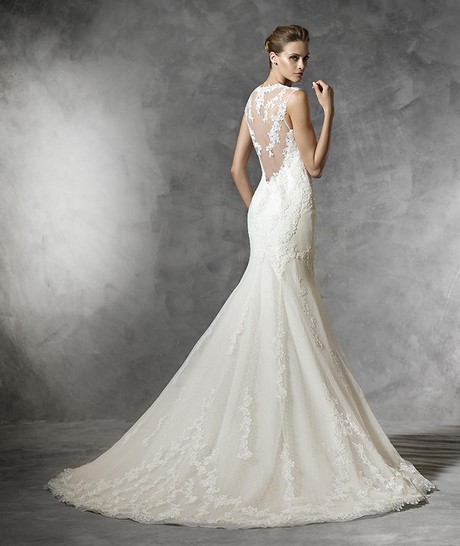 Abiti da sposa sirena pizzo pronovias