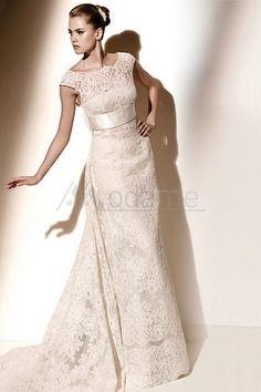 Abiti sposa in pizzo francese