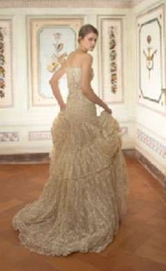 Abito da sposa oro