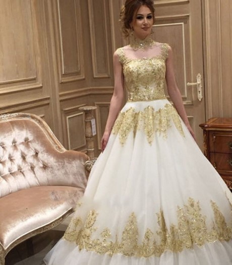 Abito da sposa oro