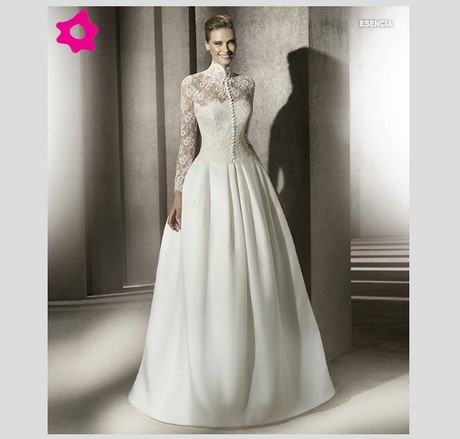 Vestiti da sposa maniche lunghe