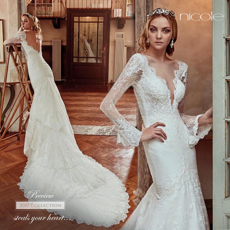 Vestiti da sposa sirena 2017