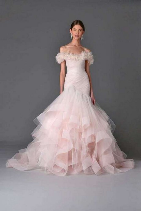 Vestito sposa rosa