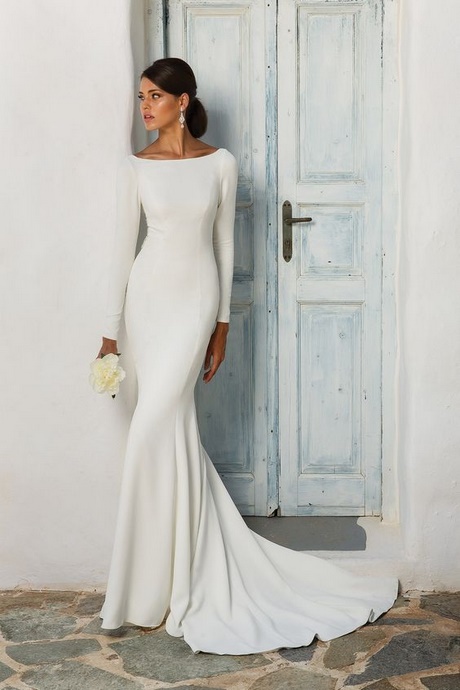 Abiti da sposa maniche lunghe 2018