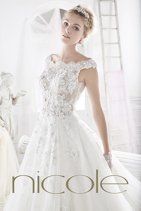 Abito da sposa nicole 2018