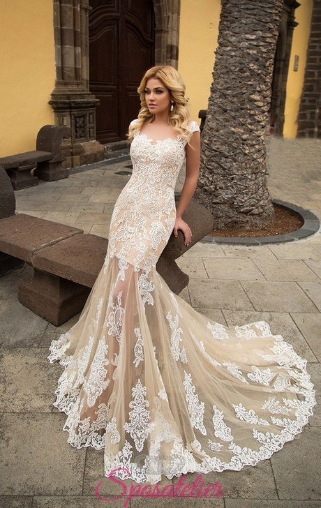 Abito sposa colorato 2018