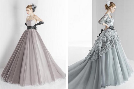 Abito sposa colorato 2018