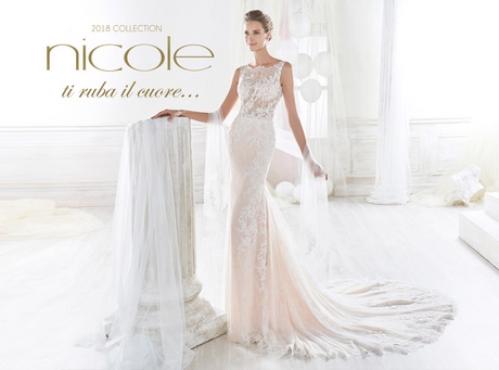 Collezione abiti da sposa nicole 2018