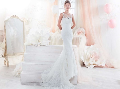 Vestiti da sposa a sirena 2018