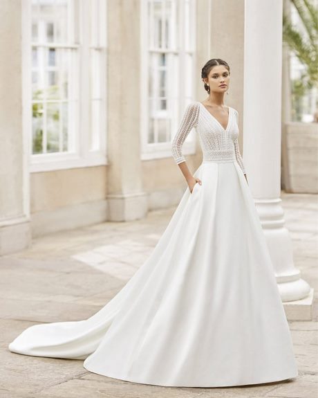 Abiti da sposa maniche lunghe 2022