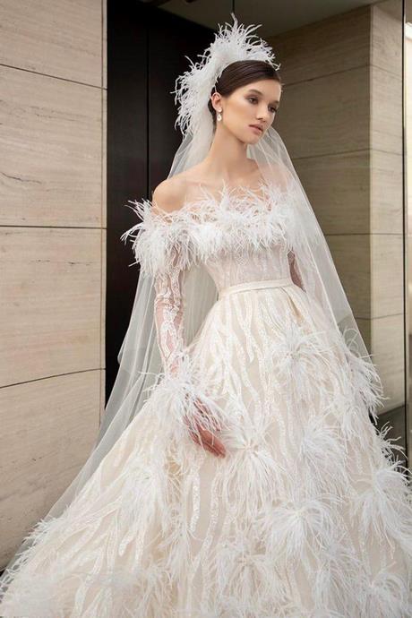 Abito sposa colorato 2022