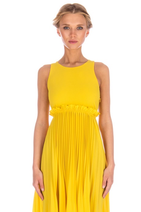 Pinko vestito giallo