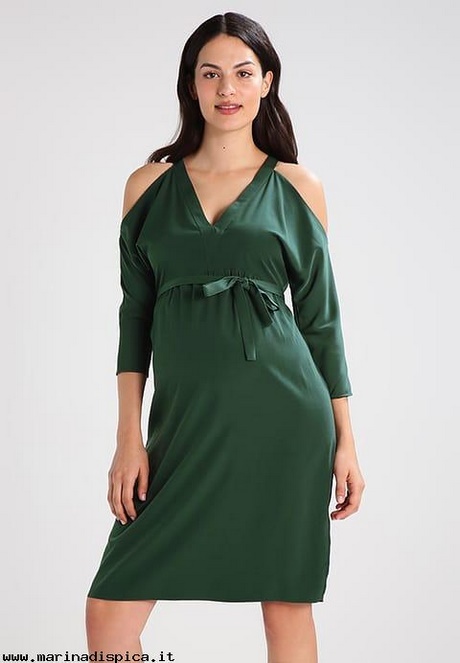 Vestito elegante verde