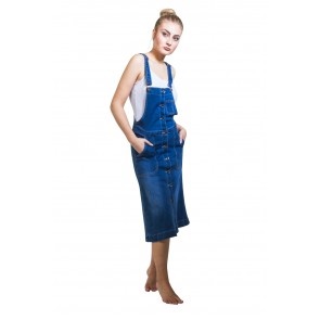 Vestito salopette jeans